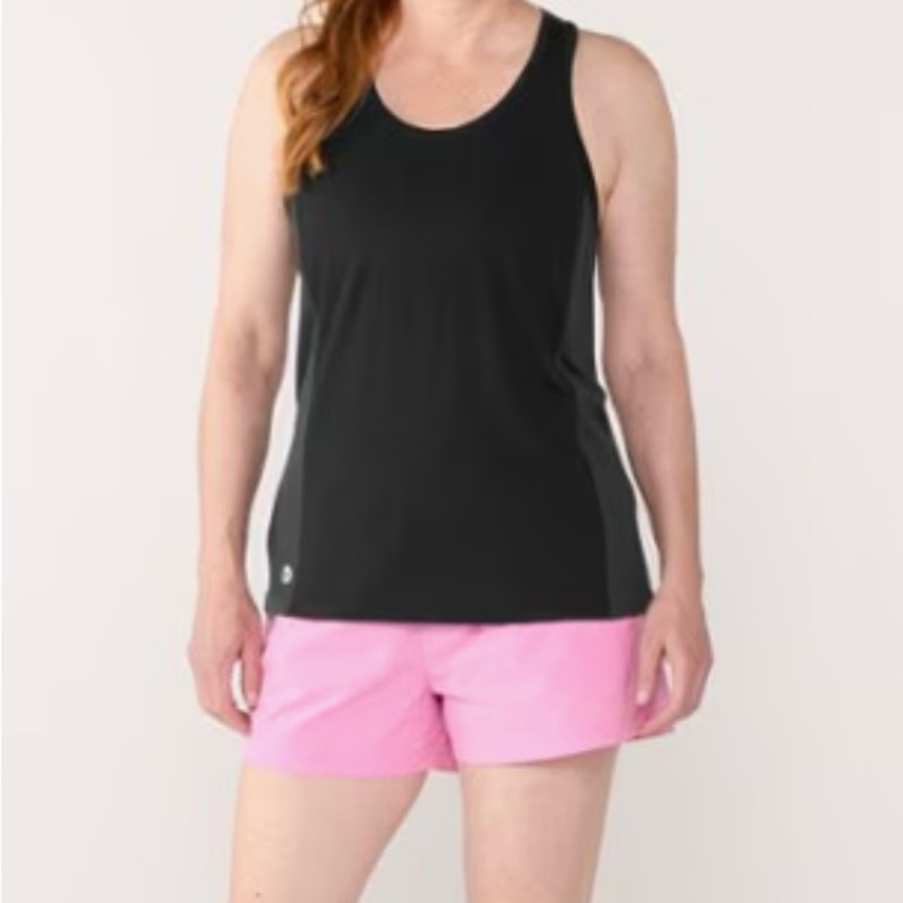 Smartwool Black Merino Tank Top, Size M